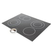Range Main Top for KitchenAid YKERA807PP02 - Part 9759983BL