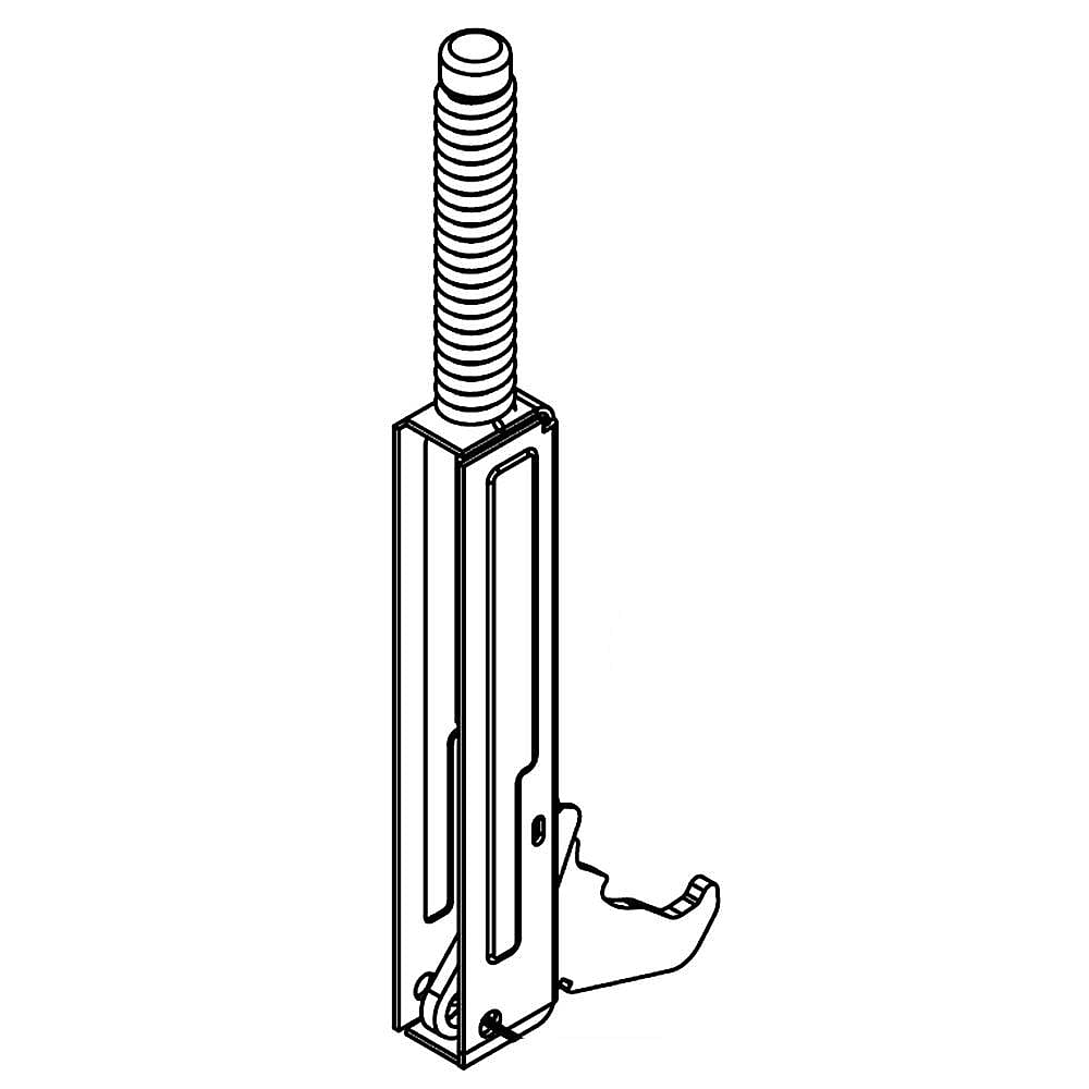 Part #9760569, Wall Oven Door Hinge, Right / 10.00 x 1.50 x 1.00