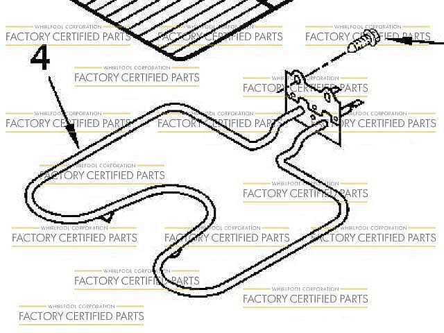 Photo of Wall Oven Convection Element from Repair Parts Direct