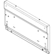 Crosley Broiler Liner for Amana AGG222VDB1 - Part 98004700