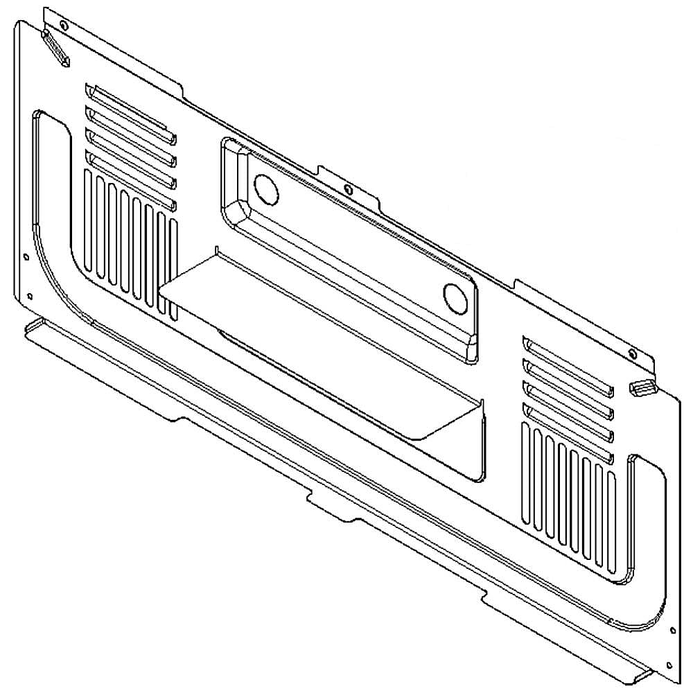 Photo of Roper Part #98006083, Rear Cover | 28.00 x 12.00 x 1.50 from Repair Parts Direct