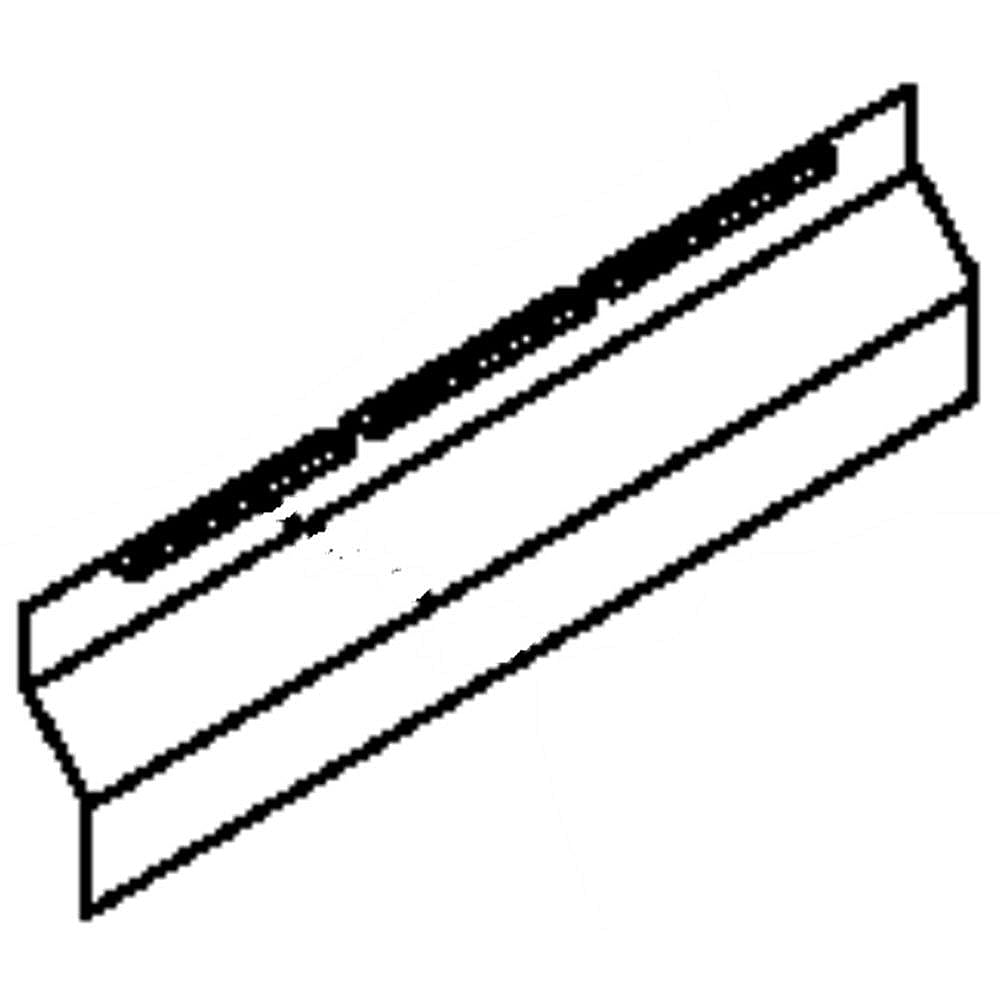Part #98007191, Heat Shield / 17.75 x 4.25 x 0.63