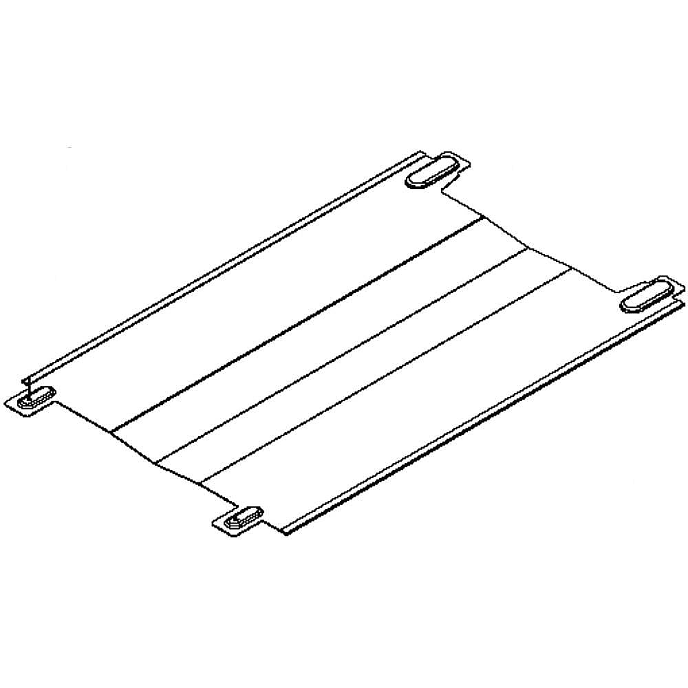 Part #98015099, Crosley Burner Baffle / 19.00 x 11.50 x 0.25