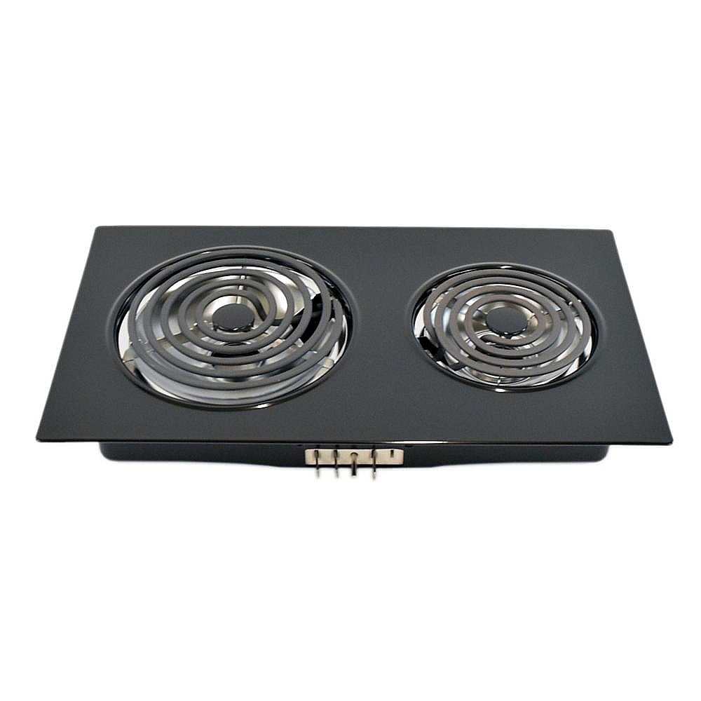 Part #ac110Ba, Cooktop Coil Element Module (Black) / 22.13 x 7.63 x 16.25