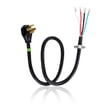 Range Power Cord for KitchenAid YKERC607HB7 - Part PT400