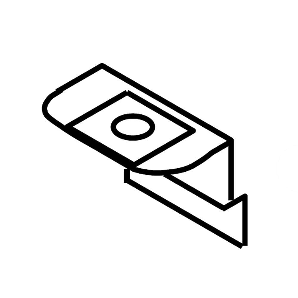Part #w10035900, Bracket Support / 4.00 x 1.00 x 1.00