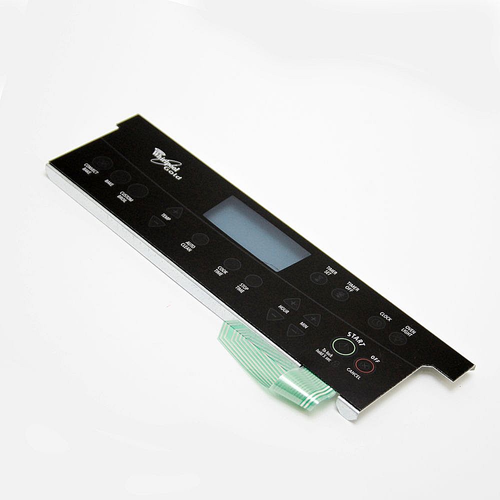 Photo of Range Membrane Switch (Black) from Repair Parts Direct