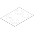 Range Main Top (bisque) for KitchenAid KESS907SBL02 - Part W10110270