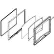 Microwave Door Frame for KitchenAid KHMS2056SWH3 - Part W10112215