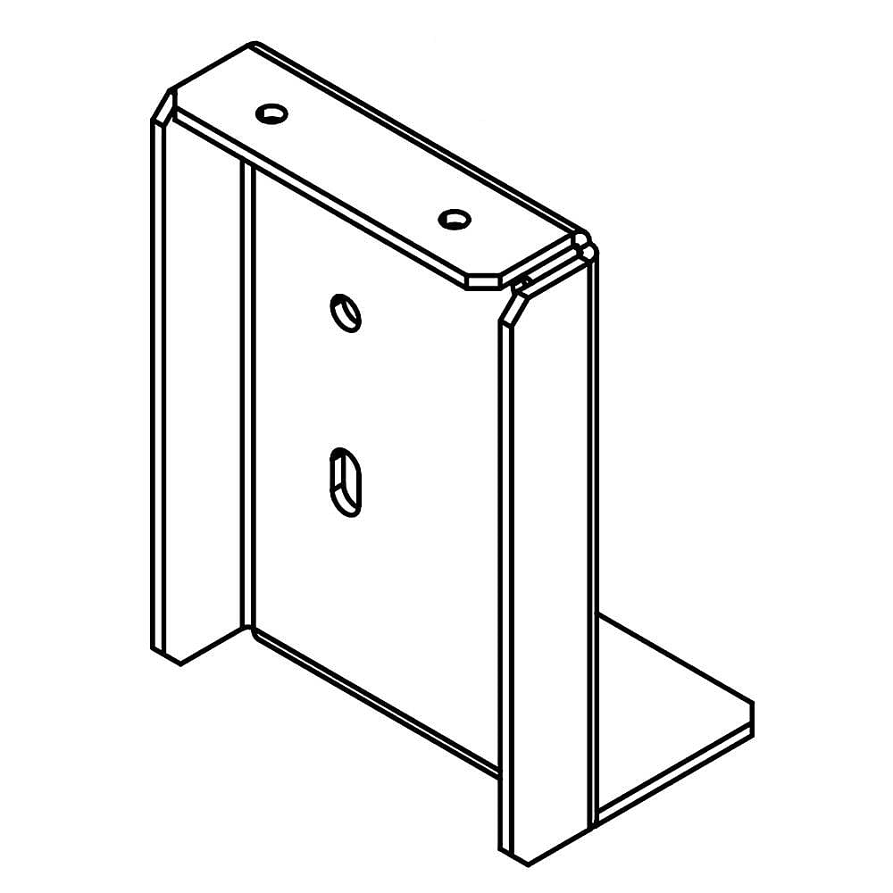 Photo of KitchenAid Part #w10115850, Mounting Bracket | 3.50 x 2.50 x 2.00 from Repair Parts Direct