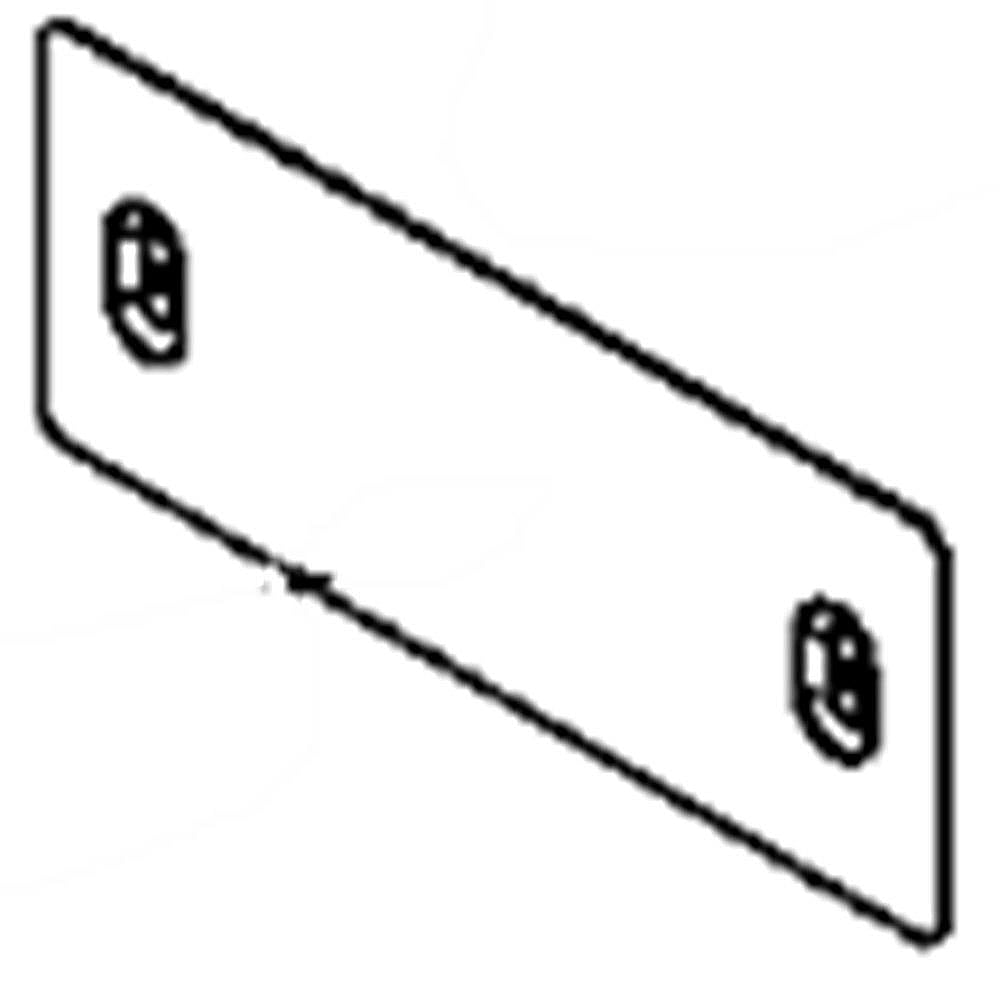 Part #w10118073, Heat Shield / 7.00 x 5.00 x 7.00