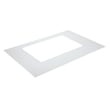 Range Oven Door Outer Panel (white) WPW10118454