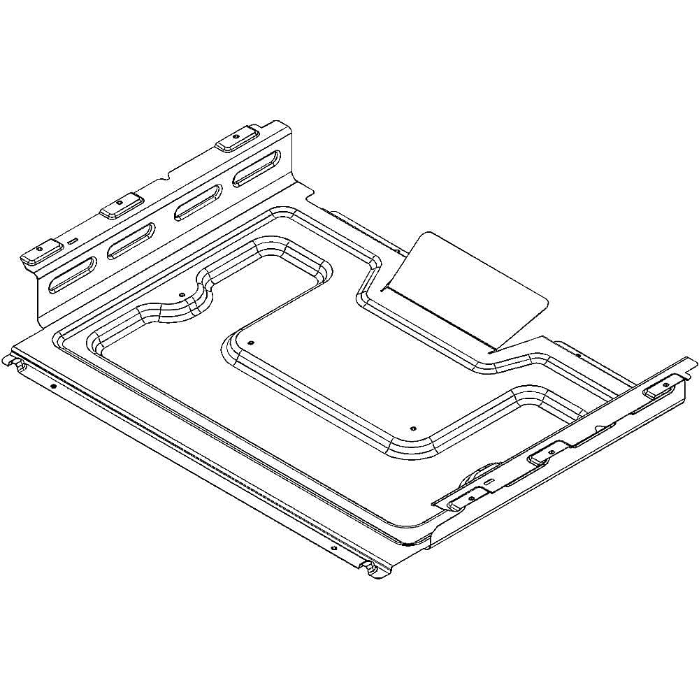 Part #w10119764, Magic Chef Burner Box / 28.00 x 21.00 x 4.00