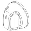 Knob for KitchenAid KERS807SSS02 - Part W10130389