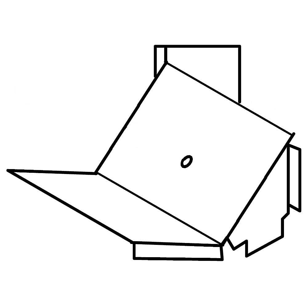 Part #w10130898, Duct-Mag / 12.31 x 8.00 x 4.69