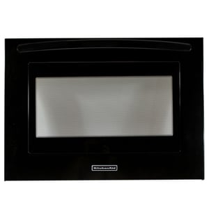 Range Oven Door Outer Panel Assembly (black) W10131888
