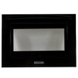Range Oven Door Outer Panel Assembly (black) for KitchenAid KESS907SBB01 - Part W10131888