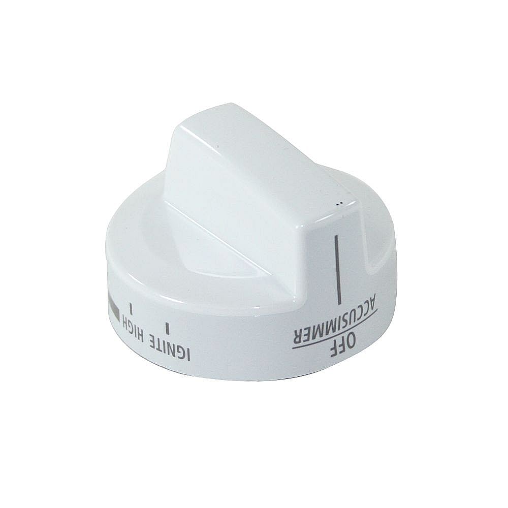 Photo of GE Part #wpw10134130, Ran Surface Burner Knob | 1.37 x 2.12 x 2.12 from Repair Parts Direct