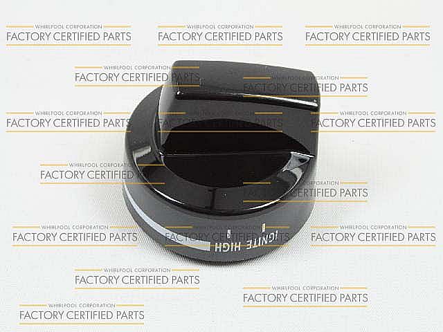 Part #wpw10134134, Range Surface Burner Knob (Replaces W10134134) / 2.25 x 2.25 x 1.50