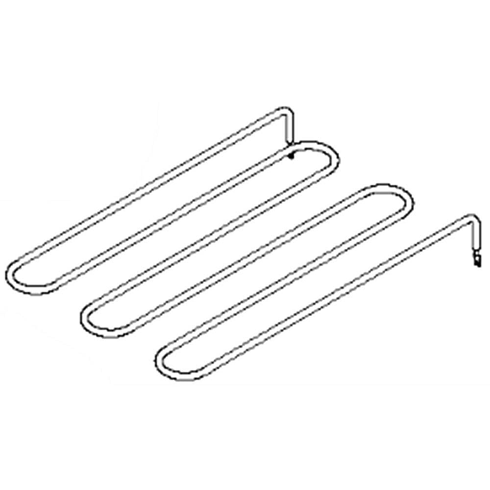 Part #w10138296, Range Surface Griddle Element / 15.00 x 9.50 x 15.00