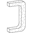 Foam Seal for KitchenAid KHMS2050SSS1 - Part W10143955