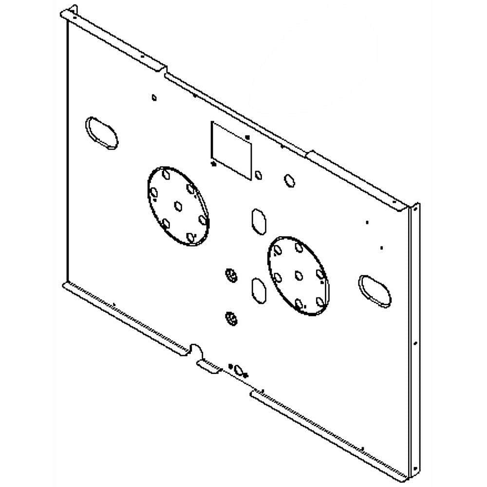 Jenn-Air Part #w10145356, Rear Cover | 33.00 x 18.00 x 15.00