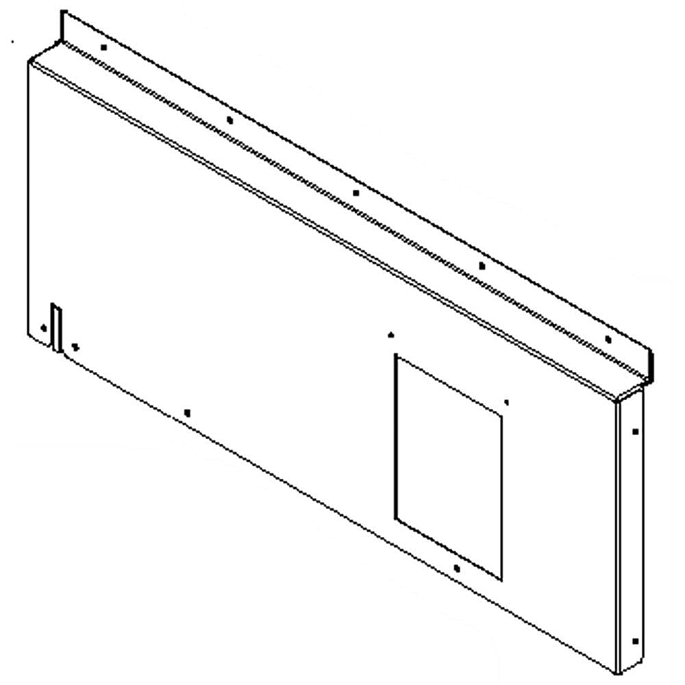 Jenn-Air Part #w10145392, Rear Cover | 27.88 x 12.50 x 1.75