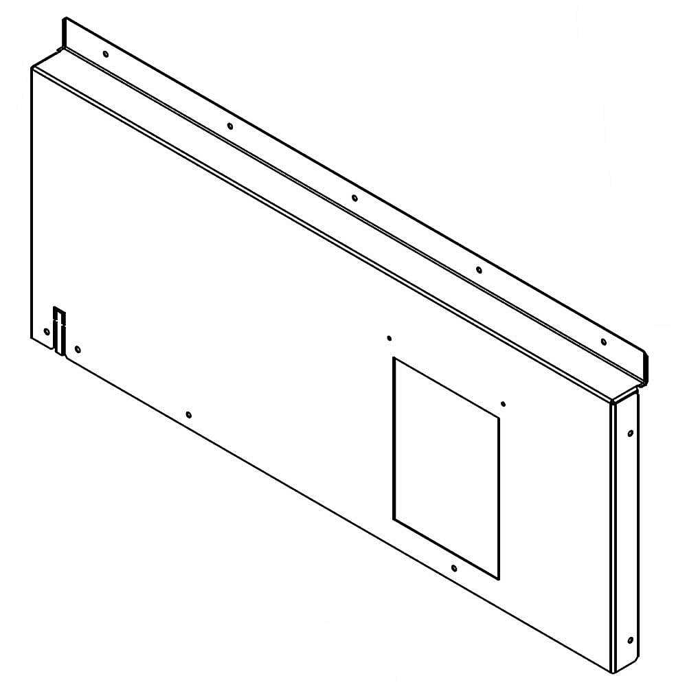 Photo of KitchenAid Part #w10145398, Rear Cover | 35.00 x 12.50 x 2.00 from Repair Parts Direct