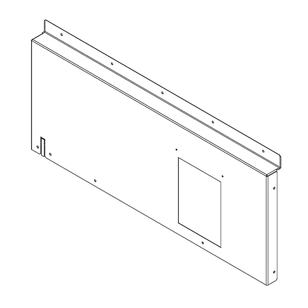 KitchenAid Part #w10145399, Rear Cover | 27.75 x 1.50 x 12.50