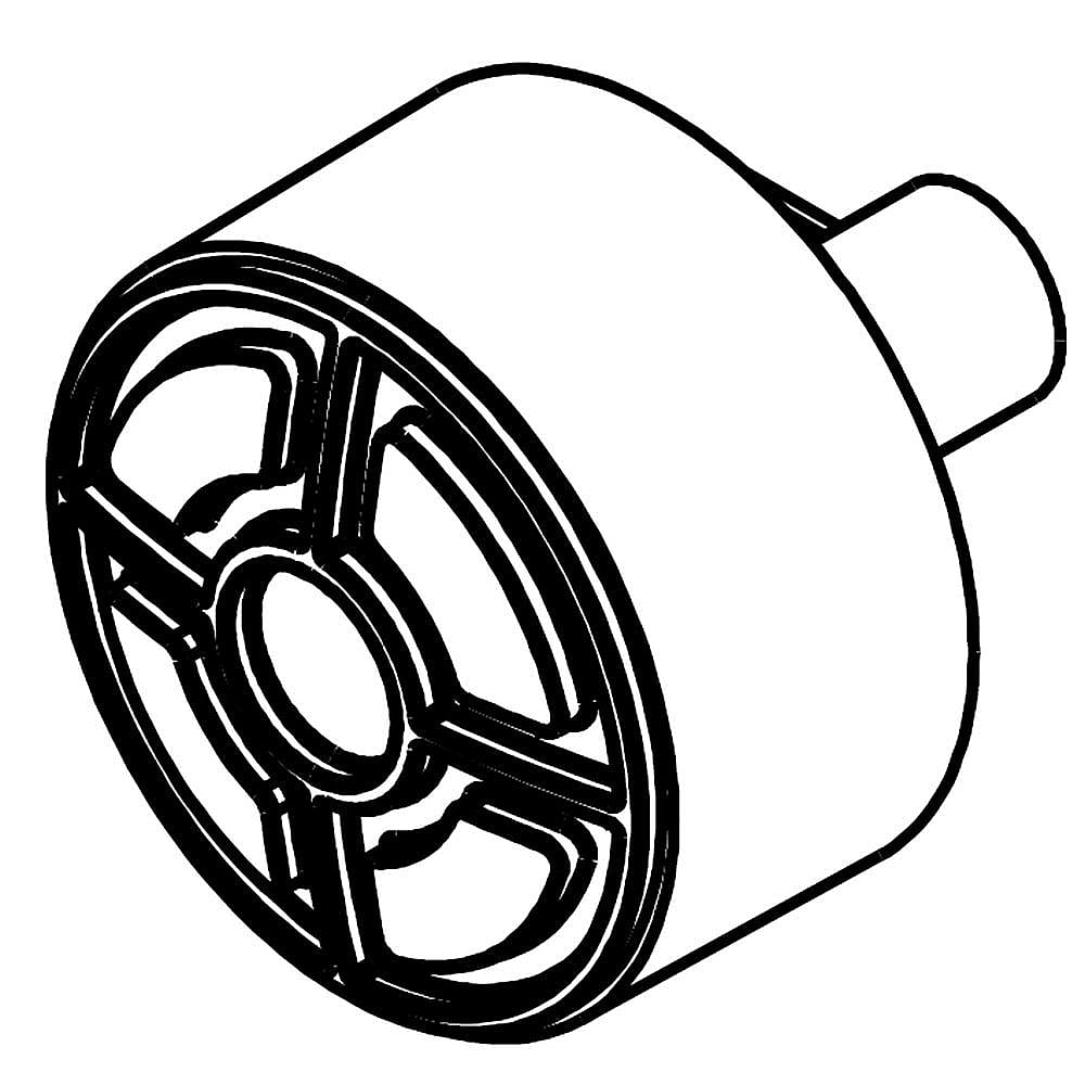 Part #w10158969, Oven Knob / 1.00 x 1.00 x 1.00