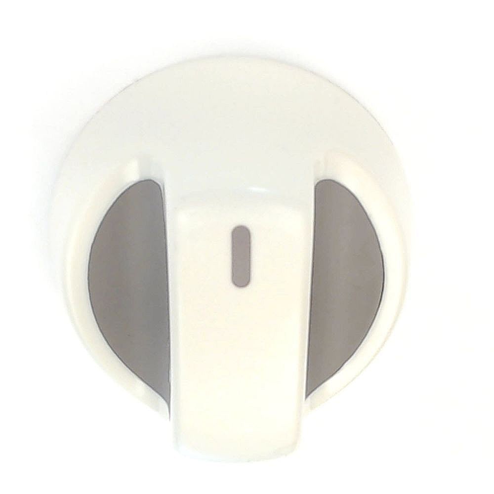 KitchenAid Part #w10160369, Range Surface Burner Knob (Bisque) | 2.25 x 2.25 x 1.33