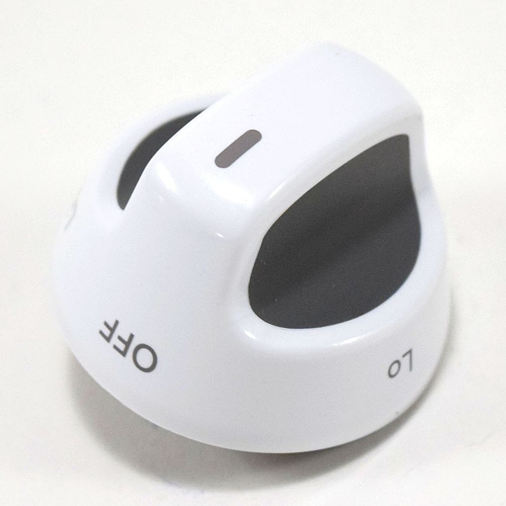 Photo of GE Part #wpw10160372, Ran Surface Burner Knob | 2.00 x 2.00 x 1.37 from Repair Parts Direct