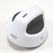 Range Surface Burner Knob for KitchenAid KGRS205TWH4 - Part WPW10160372