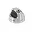 Range Surface Burner Knob for KitchenAid KGRS205TWH4 - Part WPW10160375