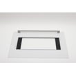 Wall Oven Door Outer Panel Assembly (white) for Ikea IBS550PWS01 - Part W10163962