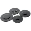 Range Surface Burner Cap Set (wetstone) for Maytag MGR7661WB3 - Part WPW10165809