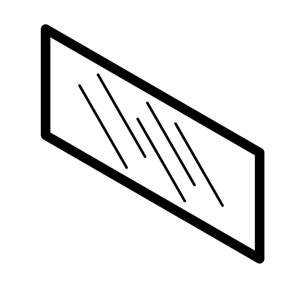 Part #w10169756, Range Oven Light Lens / 1.50 x 0.50 x 0.50