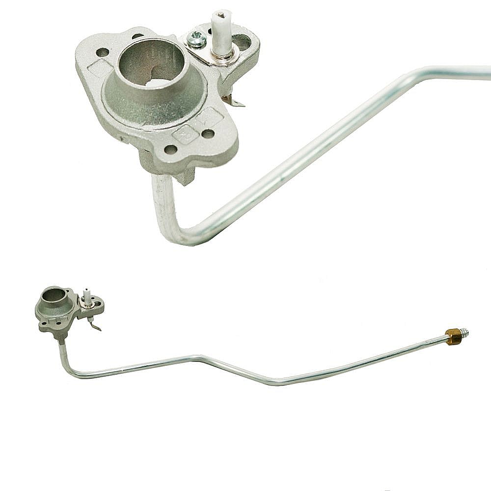 Part #w10169902, Range Surface Burner Tube And Orifice Assembly, Right Rear / 5.00 x 3.00 x 5.00