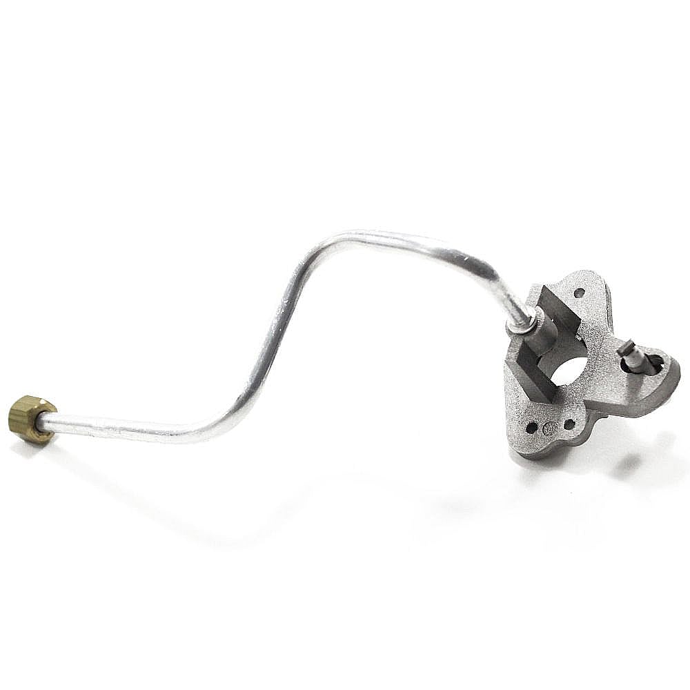 Part #w10169906, Range Surface Burner Igniter And Orifice Holder, Left Front / 7.75 x 2.75 x 2.50