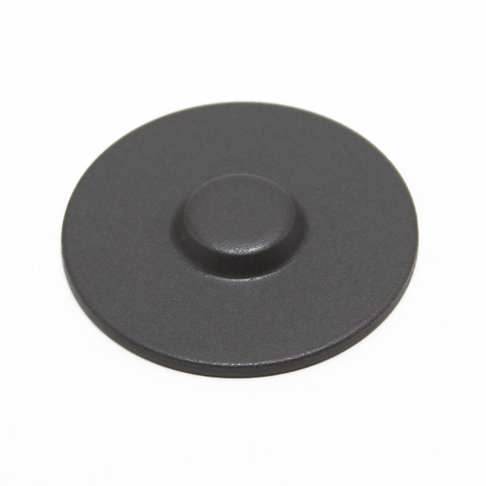 Part #wpw10169975, Range Surface Burner Cap (Gray) / 5.00 x 0.10 x 7.35