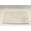 Cooktop Main Top (biscuit) for Whirlpool GJC3634RB05 - Part W10171630