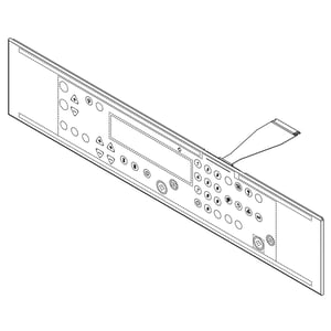 Wall Oven Membrane Switch (black) W10172140