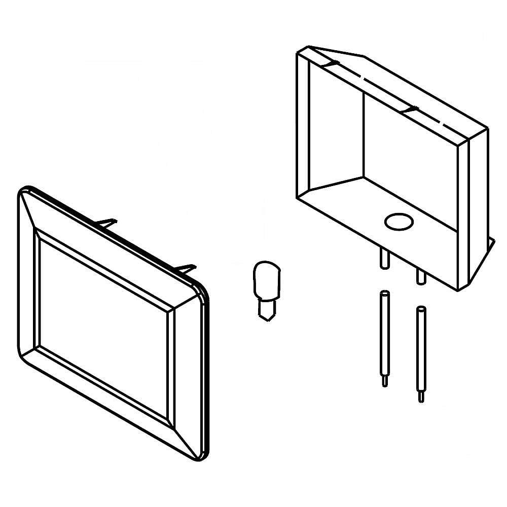 Jenn-Air Part #w10175989, Oven Light | 31.00 x 3.25 x 1.50