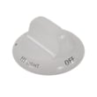 Range Surface Burner Knob for Kenmore Elite 66578009800 - Part W10178821