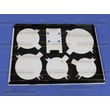 Cooktop Main Top for Jenn-Air JEC8430BDB10 - Part W10182127