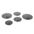 Range Surface Burner Cap for Maytag MGR8800DH0 - Part WPW10183374