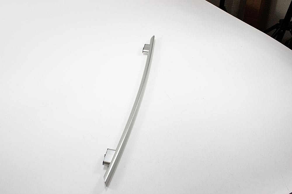 Part #wpw10186756, Wall Oven Door Handle (Stainless) / 3.44 x 2.82 x 30.94