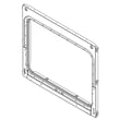 Frame for Jenn-Air JMW2427WW02 - Part W10186993
