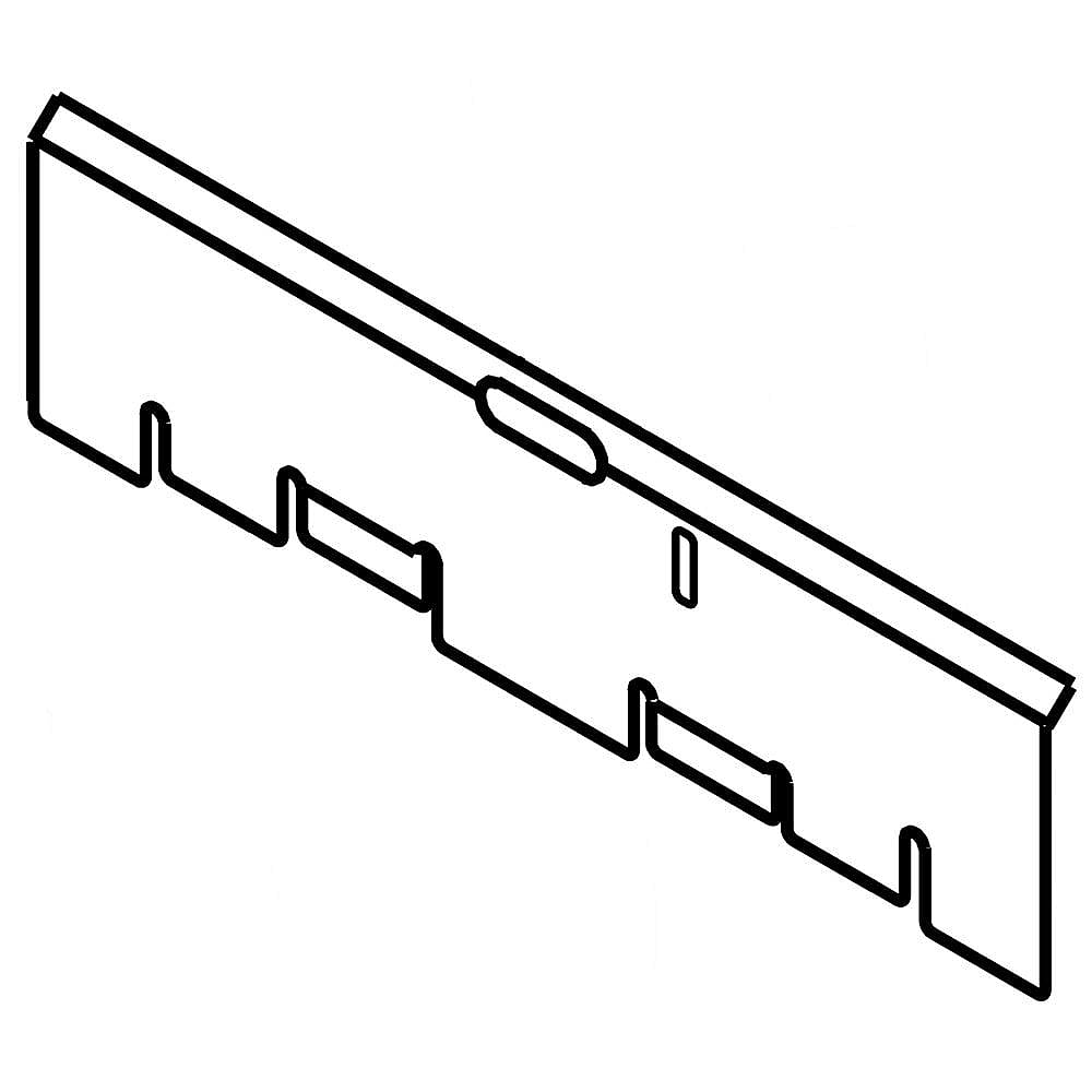 Photo of KitchenAid Part #w10188328, Heat Shield | 35.00 x 7.00 x 35.00 from Repair Parts Direct