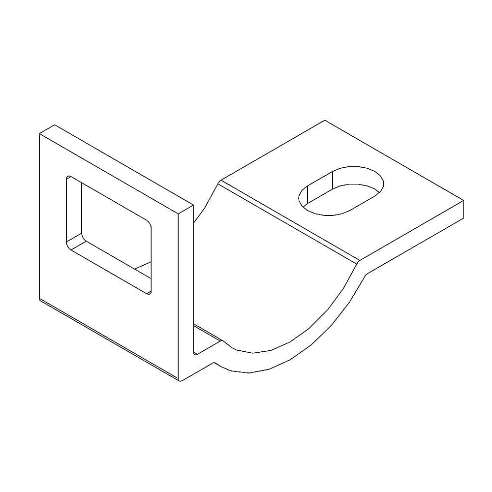 KitchenAid Part #w10189107, Mounting Bracket | 2.00 x 1.00 x 1.00